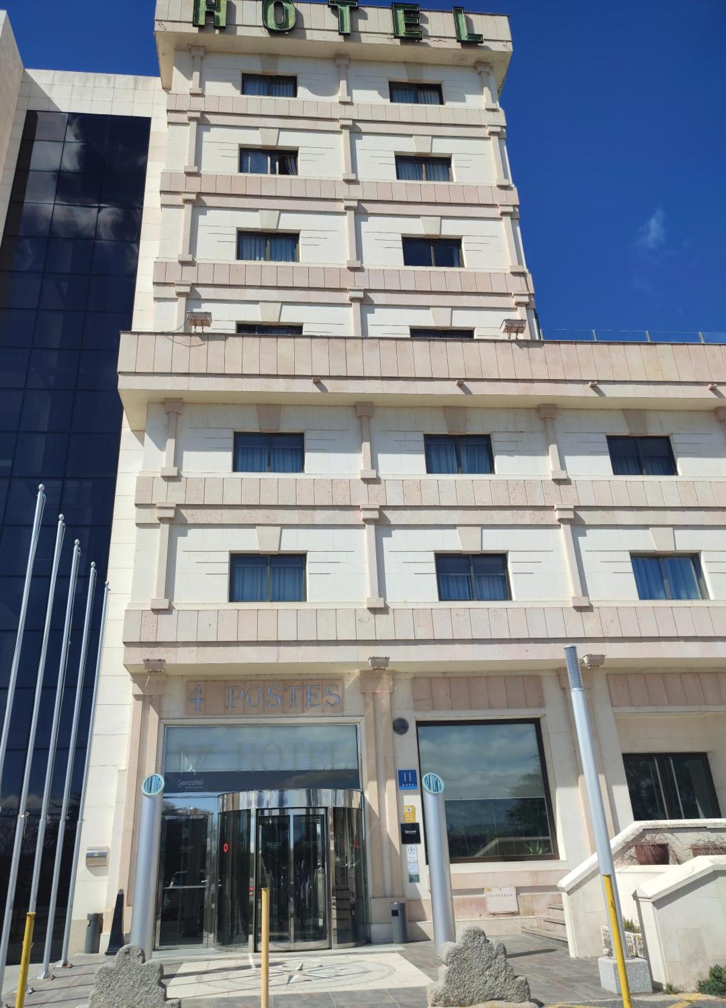 Hotel Sercotel Cuatro Postes Ávila Ngoại thất bức ảnh